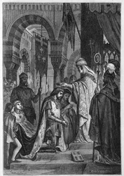 Anjoun Kaarle I (Sisilian Kaarle I) (1226-1285) sijoitettiin Sisilian kuningaskuntaan 28.6.1265 paavi Klemens IV (v. 1195-1268) toimesta.