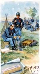Suklaamainos "" Josef Manner & Gomp, Wien"".