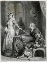 Clarisse de Somerghem. Kaiverrus 1800-luku.