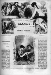 Kansi romaanille "" Kaksoisperhe ""