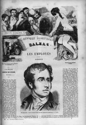 Kansi romaanille "" Les Employes ""