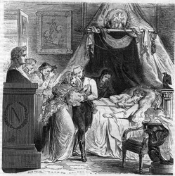 Napoleon II:n, Napoleon I:n pojan, Reichstadtin herttua (1811-1832) kuolema.