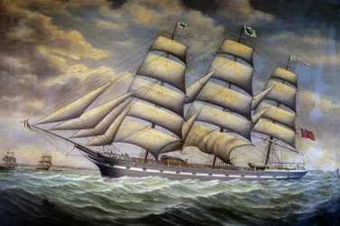 Englantilainen leikkuri Elize Youlton””” Nimetön maalaus 1800-luvulta. Saint malo, kaupunginmuseo