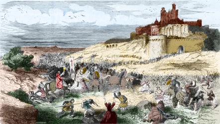Ristiretki kataareja vastaan - albigeenit - Simon de Montfortin (Simon IV, Montfortin kreivi) suorittama Béziers