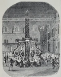 Ludvig XIV:n juhla (juhla Marmoripihalla Versailles