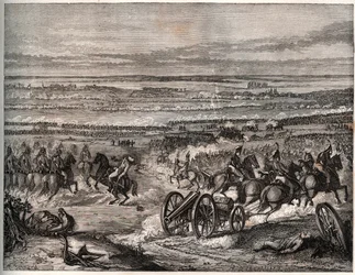 Ensimmäinen liittouma: La Favoriten taistelu (Italia), tammikuu 1797, Napoleonin ranskalaisten joukkojen ja Itävallan armeijan välillä ensimmäisen Italian kampanjan aikana (1796-1797) - La Favoriten taistelu, Italia, 25. Nivose, vuosi 5 (tammikuu) 1797). K