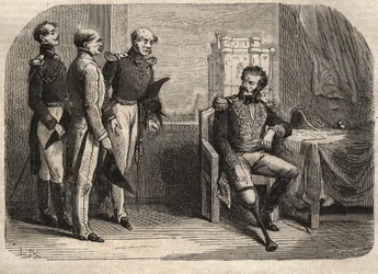 Kenraali Daumesnil kieltäytyi luovuttamasta Chateau de Vincennes