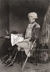 Kenraali La Fayette (1757-1834).