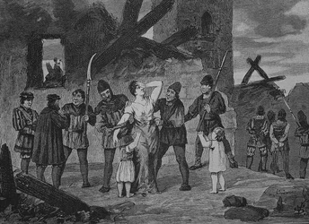Saksan talonpoikaissota (1524-1526): Hallin neuvosto aseineen