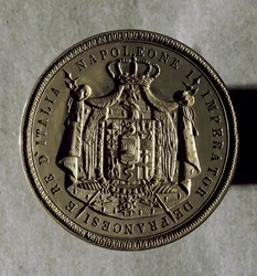Italian valtakunnan kultainen sinetti Napoleon I:n aikoina