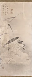 Hawks and Prey (muste paperille)