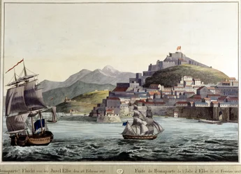 Napoleon Bonaparten vuoto Elban saarelta 26.2.1815.