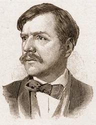 Academy Francaisen jäsenet vuonna 1895: muotokuva 