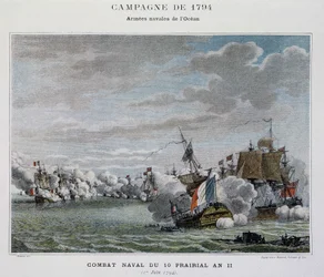 Meritaistelu, du 10 prairial An II (1794) - elokuvassa ”Napoleonin meritaistelut””