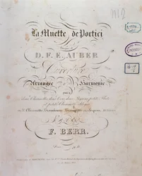 D. F. Auberin oopperan La muette de Portici avaus