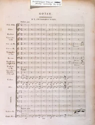 Sivu Gioacchino Rossinin Moses in Egyptissä -musiikkikappaleesta