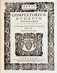 Ludovico Viadanan Psalmien (op 16) nuottisivu