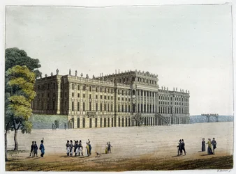 Schonbrunnin palatsi 1800-luvulla