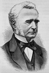Amiraali Fourichonin muotokuva. 1800-luvun kaiverrus.