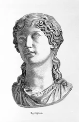 Muotokuva Agrippine nuoresta (16-59).