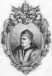 Aleksanteri VI:n (1431-1503) muotokuva.