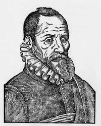 Ranskalaisen kirurgin Ambroise Parén (1509-1590) muotokuva