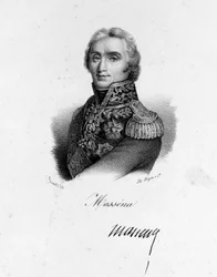 Ranskan marsalkka André Massenan (1756 - 1817) muotokuva.