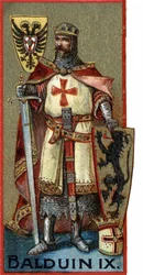 Baldwin IX:n (Flanderin Baudouin IX) eli (Hainaut