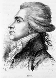 Ranskalaisen poliitikon Bertrand Barere de Vieuzac (1755-1841) muotokuva.