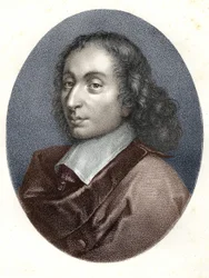 Blaise Pascalin muotokuva - kaiverrus 1800-luvulta.