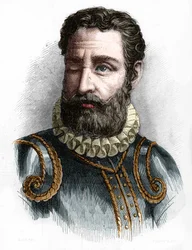 Camoensin muotokuva Luis Vaz de Camoens, portugalilainen runoilija (1525-1580).