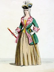 Venäjän keisarin Katariina II:n (1729-1796) muotokuva.