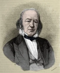 Ranskalaisen fysiologin Claude Bernardin (1813 - 1878) muotokuva.
