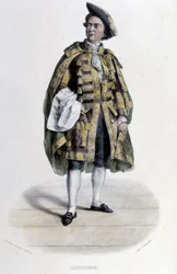 Claude Louis Seraphin Barizainin (tai Barisainin) muotokuva, dit Monrose