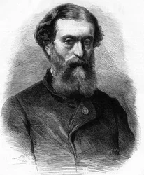 Muotokuva Don Eugenio de Ochoasta (1833-1889), espanjalainen kirjailija ja poliitikko.