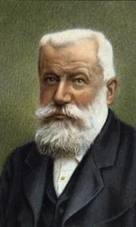 Ranskalaisen keksijän Fernand Forestin muotokuva.