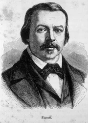 Muotokuva Floconista, ranskalaisesta toimittajasta ja poliitikosta (1800 - 1866)