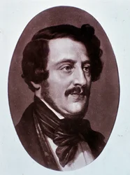 Gaetano Donizettin muotokuva (kaiverrus)