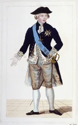 Gilbert Mottierin muotokuva, markiisi de La Fayette (1757-1834).