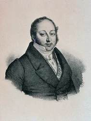 Gioacchino Rossinin muotokuva (kaiverrus