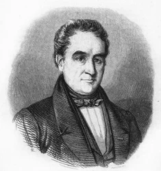 Hendrik Tollensin muotokuva 1780-1856. hollantilainen runoilija.