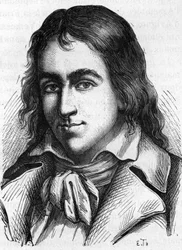 Jacques René Hébertin muotokuva. Ranskalainen toimittaja ja poliitikko 1757-1794