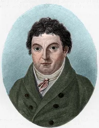 Johann Gottlieb Fichten (1762-1814), saksalaisen filosofin muotokuva