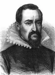 Tähtitieteilijä Johannes Keplerin (Keppler) (1571-1630) muotokuva