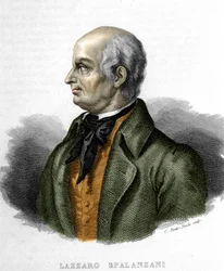 Lazzaro Spalanzanin (tai Spallanzanin), italialaisen biologin (1729 - 1799) muotokuva