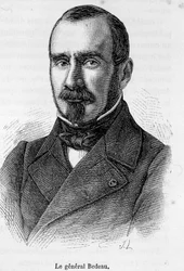 Muotokuva Marie Alphonse Bedeausta, ranskalaisesta kenraalista (1804 - 1863).