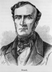 Marie Antoine Jules Sénardin, Pariisin asianajajayhdistyksen jäsenen, kansalliskokouksen entisen puhemiehen ja entisen sisäministerin muotokuva. Hän puolusti Gustave Flaubertia "Rouva Bovaryn" julkaisemista seuranneessa oikeudenkäynnissä. Kaiverrus