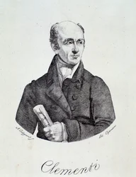 Muzio Clementin muotokuva (kaiverrus)