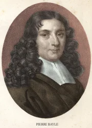 Pierre Baylen muotokuva ranskalainen filosofi ja kirjailija (1647-1706)