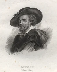 Pierre Paulin (Pierre-Paul) Rubensin (tai Peter Paulin tai Petrus Pauluksen) muotokuva (1577-1640)